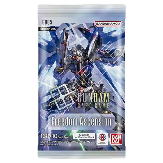 Gundam Card Game Freedom Ascension booster blister