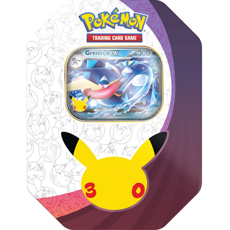 Pokémon TCG: 30th Celebration Greninja ex Tin