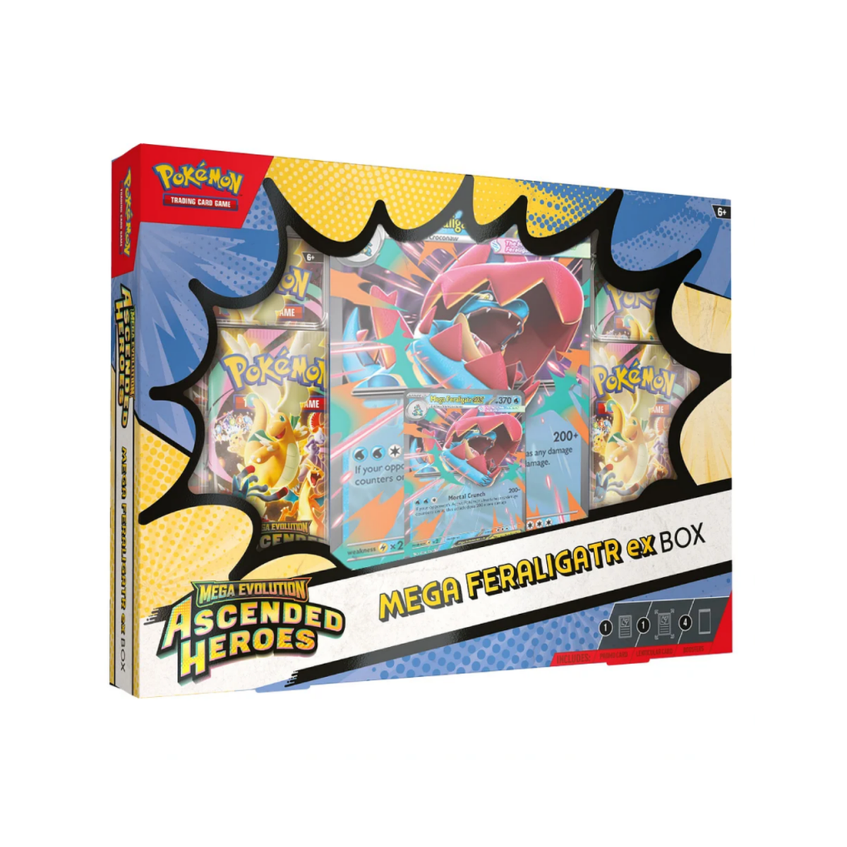 Pokémon TCG — Mega Evolution Ascended Heroes: Mega Feraligatr ex Box